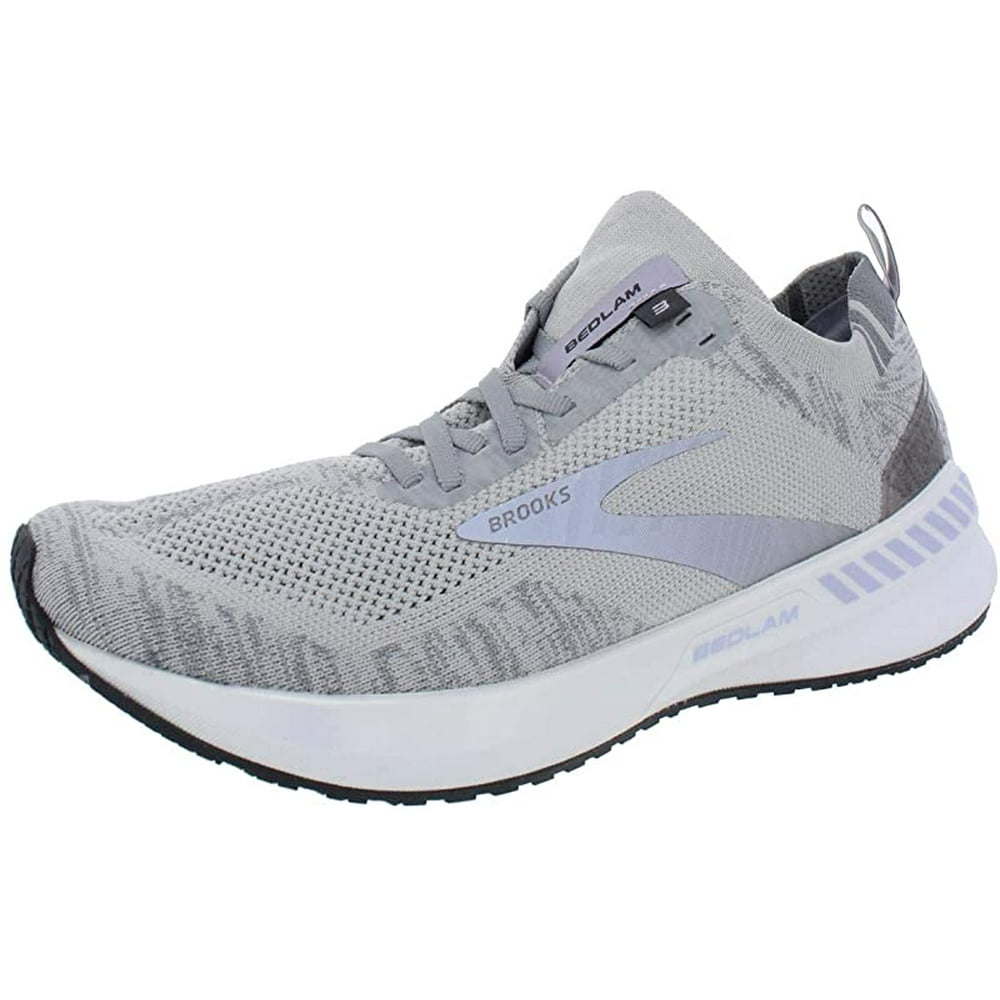 Brooks Brooks Women's Bedlam 3 Running Shoes, Grey/Purple, 10 B(M) US
