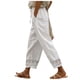 thumbnail image 1 of Pantalones cortos estampados con bolsillos y cintura elástica para mujer - Estilo harén holgado, material de poliéster, lavables a máquina, tallas S-XXL para uso informal/al aire libre, 1 of 8