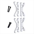 thumbnail image 2 of Kit de Brazo Oscilante Delantero y Trasero para Coche RC 1/16 UD M16, Accesorios Plateados., 2 of 5