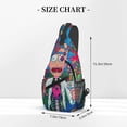 thumbnail image 3 of Rick And Morty Crossbody Bag Casual Sling Backpack Chest Bag Multipurpose Crossbody Shoulder Bag Hiking Daypacks, 3 of 9