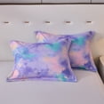 thumbnail image 5 of Koniroom 3Pcs Dreamy Tie Dye Comforter Set Full Size for Girls, Kids Pink Purple Blue Bedding Room Decor, 5 of 9