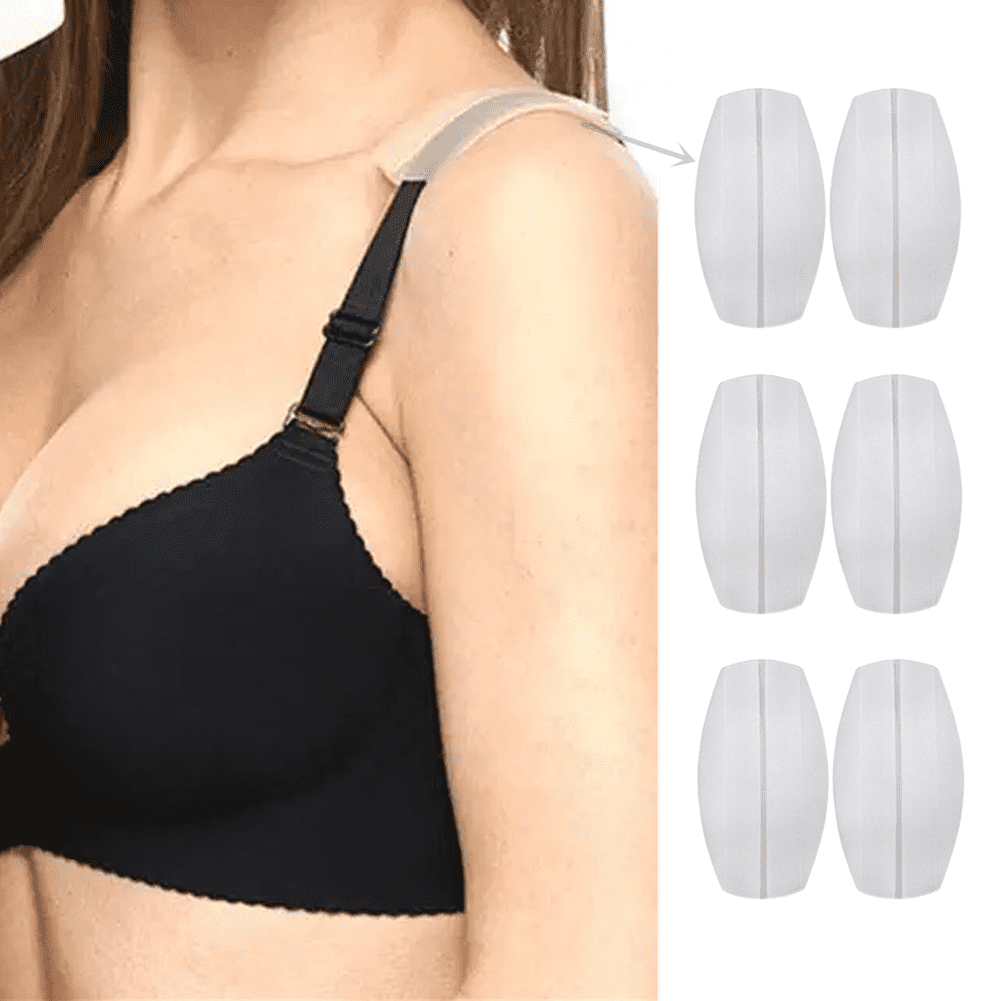 Bra Strap Cushions Invisible Non-slip Shoulder Pad Relief Pain Shoulder Pads by Romancy 
