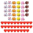 thumbnail image 2 of 28 Piezas Regalo del Día de San Valentín Mini Animales Juguetes Bolsas de Fiesta Rellenos con Corazones Precargados Cajas Suministros para Fiestas, 2 of 8