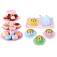 thumbnail image 1 of 1 Set Afternoon Tea Making Toy Dessert Tower Toy Tinplate Play House Set, 1 of 4
