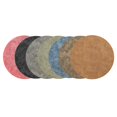 thumbnail image 3 of Napperons Ronds en Cuir PU Imperméables pour Table de Cuisine sous-Verres à Café, 3 of 7
