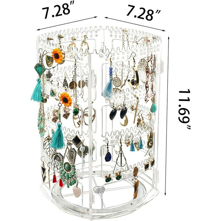 Clear earring hotsell stand