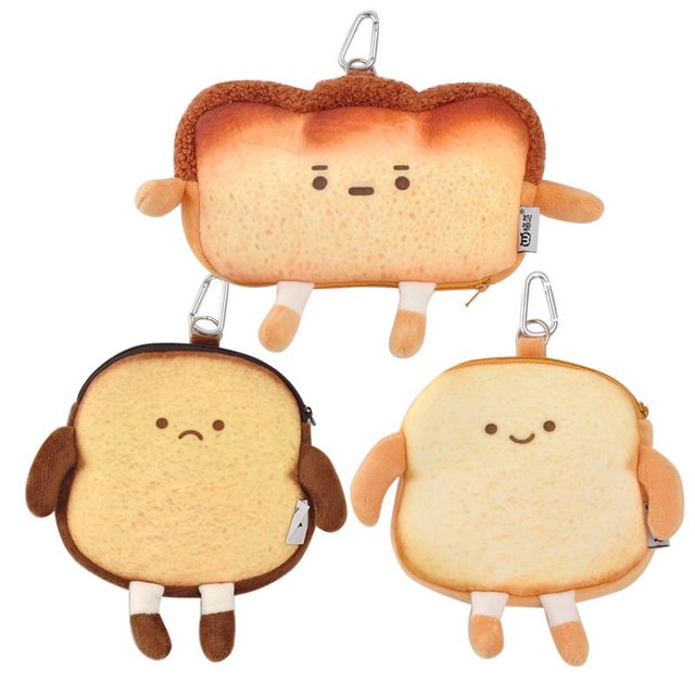 RV 3 uds lindo pan tostado felpa cRVo billetRVa colgante Headpho