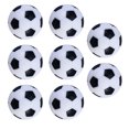 thumbnail image 4 of 8 balones de fútbol de mesa blancos y negros de repuesto (32 mm de diámetro), 4 of 8