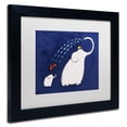 thumbnail image 4 of Carla Martell 'Umbrella Elephant' Matted Framed Art, 4 of 5