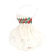thumbnail image 1 of Streamer Popper - Galleta de papel para tirar a mano, 30 rayas, decoración de confeti para fiesta, hogar, anillo blanco, 1 of 12