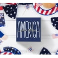 thumbnail image 3 of Zomyto 7"x7" Patriotic 4th of July Decorations Desk Decor Wooden Box Sign, God Bless America Sign Decorations for Independence Day Decor Shelf Office Desk Table Decorations, 3 of 5