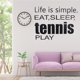 thumbnail image 4 of Adhesivo de pared BuyWeek Decoración del hogar PVC 80x38cm, 4 of 10