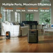 Jackery HomePower 3600 Plus 3580Wh Solar Generator Combo with Two 200W Solar Panels
