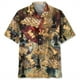 thumbnail image 4 of Camisa con estampado de ajedrez vintage para hombre, camisas hawaianas de manga corta con solapa suelta y estampado 3D, blusas de botones de calle de verano Y2k para mujer, 4 of 5