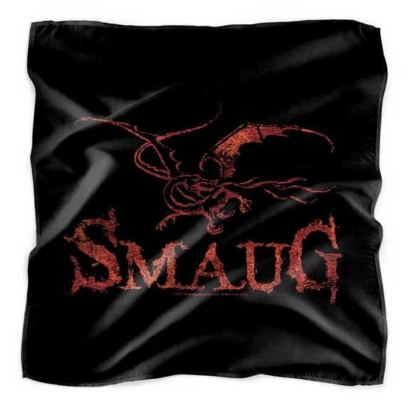The Hobbit Smaug Dragon Bandana (21 in x 21 in)