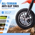 thumbnail image 4 of QEASET 39CC Dirt Bike, Gas Powered Mini Bike, Red, 4 of 9