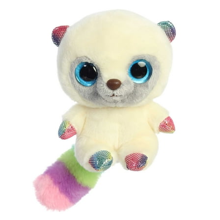 Aurora - Mini Brown Yoohoo - 5" Rainbow Yoohoo - Vibrant Stuffed Animal