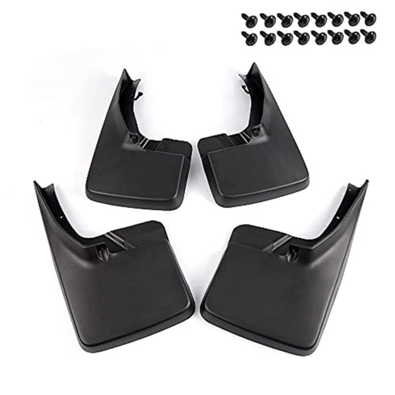 Front & Rear Mud Flaps Splash Guard Wheel Mudguards Kit Fit for 2009-2018 Dodge Ram 1500 2500 3500