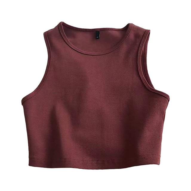 Playera Corte clásico Gibobby para Mujer Moda de verano chaleco de punto gimnasio Fitness