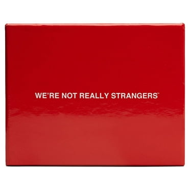 We're Not Really Strangers, an Interactive Adult Card game and icebreaker, 150 Cards, for 2 to 6 People