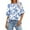 White, variant on Lightweight Tops & Blouses Blouses for Women Casual Summer Workout Shirts Women Loose Womens Tops Dressy Casual Tunics Periwinkle Summer Button Boho Top