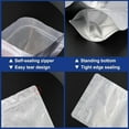 thumbnail image 6 of 50 Mylar Bags with Oxygen Absorbers for Food Storage 1 Gallon Resealable Mylar Food Storage Bags for Packaging Smell Proof Stand Up Pouch Bags with Zipper, 6 of 7