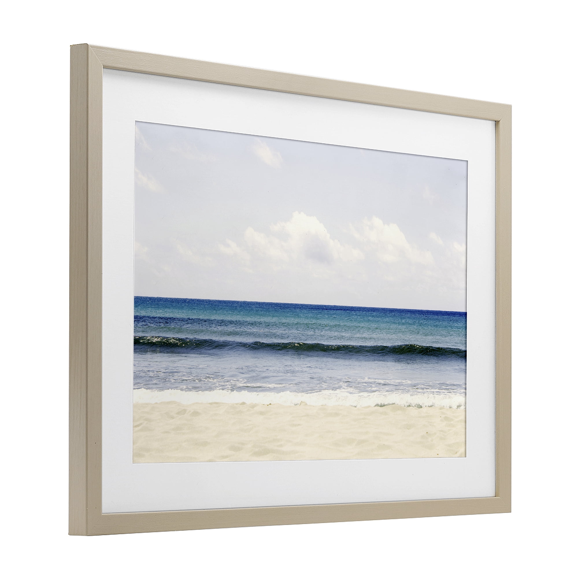 Stupell Industries Summer Seaside Escape Birch Framed Print Under Glass, design by Gemma Bardot