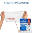 thumbnail image 3 of Toallas comprimidas desechables Pack-n-Wipe (25 toallas), 3 of 6