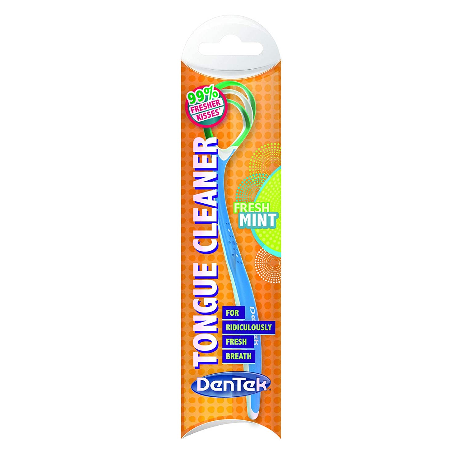 DenTek Comfort Clean Tongue Cleaner, Fresh Mint 1 ea (Pack of 2) - image 3 of 3