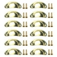 thumbnail image 2 of Tiradores de armario Macarena Paquete de 12 Amarillo, 2 of 8