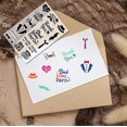thumbnail image 5 of Father's Day Clear Rubber Stamp Thank You Dad Love Papa Vintage Transparent Silicone Seals Stamp Retro for Journaling Card Making DIY Scrapbooking Handmade Photo Album Notebook Decor DIY, 5 of 8