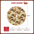thumbnail image 2 of Fotbe Retro Squirrel Pattern Christmas Tree Skirt, Tree Skirts Plush Christmas Decorations, Christmas Tree Skirts Xmas Decorations Holiday Party Decor-30", 2 of 6