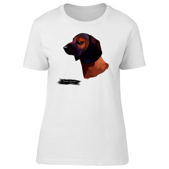 Bavarian Mountain Hound Dog T-Shirt Women -Image by Shutterstock, Female XX-Large
