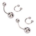thumbnail image 1 of Nose Pierce Jewelry, Stainless Steel C Shape Nose Rings Fashion  For Women For Nose, 1 of 8