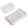 thumbnail image 2 of Jewellery 100 x White Plain Earring Display Cards & Self Adhesive Bags, 2 of 5