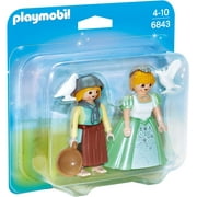 Playmobil 6843 Collectable Princess and Handmaid Duo Pack, Fun Imaginative Role-Play, PlaySets Suitable for Children Ages 4+