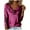 Hot Pink, variant on Cowl Neck Tops for Women Sparkly Elegant Tops Long Sleeve Shirts Fall Winter Dressy Casual Blouses Tshirts Casual Dressy Blouses Summer Basic Boho Dressy Cute Tops 2026