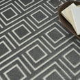 thumbnail image 6 of Nourison Casual 7'10" x 9'10" Grey Modern Indoor Rug, 6 of 8