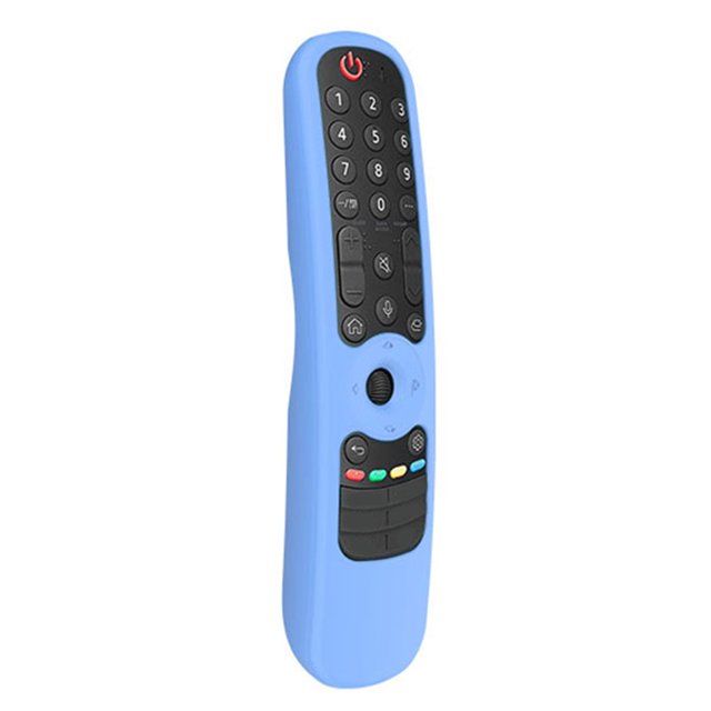 Housse de Télécommande Imperméable Résistante aux Taches Antichoc Phosphorescente Protection Complète Résistante à l'Usure avec Sangle Télécommande TV