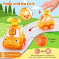 thumbnail image 2 of Toy Cars Palmatte Joyful Animal para niño/niña de 1 a 3 años, 2 of 7