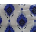thumbnail image 5 of oneOone Georgette Viscose Medium Blue Fabric Ikat Sewing Craft Projects Fabric Prints By Yard 42 Inch Wide, 5 of 5