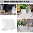 thumbnail image 5 of PBPBOX 1Set Multi Function Acrylic Memo Board Transparent Desktop Whiteboard for Reminders, 5 of 8