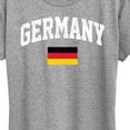 thumbnail image 3 of Instant Message - Germany Flag - Women's Short Sleeve Graphic T-Shirt, 3 of 6