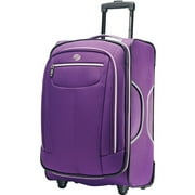 Angle View: American Tourister Atmosphera Solar Rose 21" Carry-on Upright, Purple
