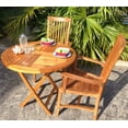 thumbnail image 2 of Teak Wood Balero Outdoor Patio Dining Arm Chair, A-Grade Teak Wood, 2 of 5
