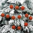 thumbnail image 3 of 6‑Pack Shatterproof Christmas Ball, 2.36 in Plastic Glitter Hanging Ball Ornaments, Festive Xmas Tree Pendants Baubles for Wreath Home Holiday Commercial Decor, 3 of 7