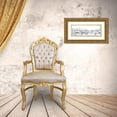 thumbnail image 3 of Harper, Ethan 24x12 Gold Ornate Wood Framed with Double Matting Museum Art Print Titled - Pont Neuf, 3 of 4
