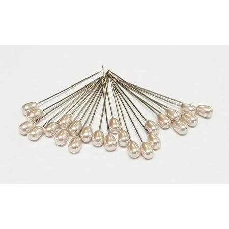 - TCG Floral Corsage Pin Champagne Pear Pearl (2