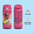 thumbnail image 2 of Thermos Kids Plastic Water Bottle with Spout, Princess, 16 oz, 2 of 10