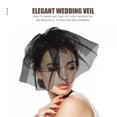 thumbnail image 3 of Shisuyan 1Pc Bridal Design Decor Flower Veil Wedding Dress Accessory Hair Decor for Bride, 3 of 9